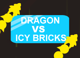 Dragons vs Icy Bricks played 74 times to date.  Grow your Dragon larger to break through the icy blocks and move forwards to win!